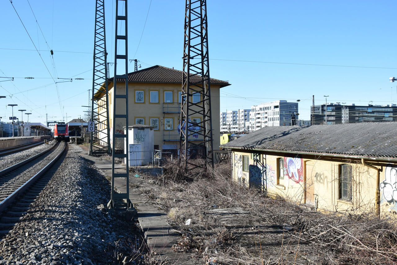 Baufortschritt in Nymphenburg Süd.