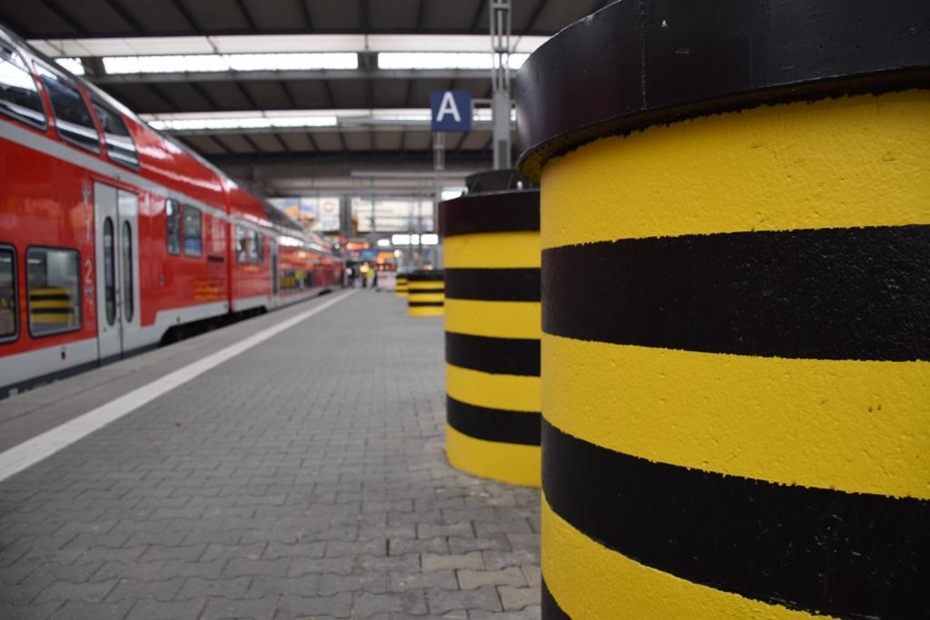 Well houses at Munich Main Station